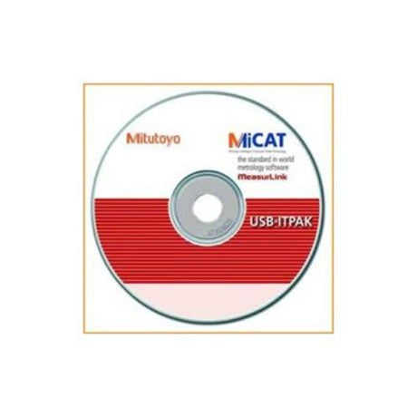 Mitutoyo USB-ITPAK V3.0 software for efficient measurement data collection with Excel integration and USB security.