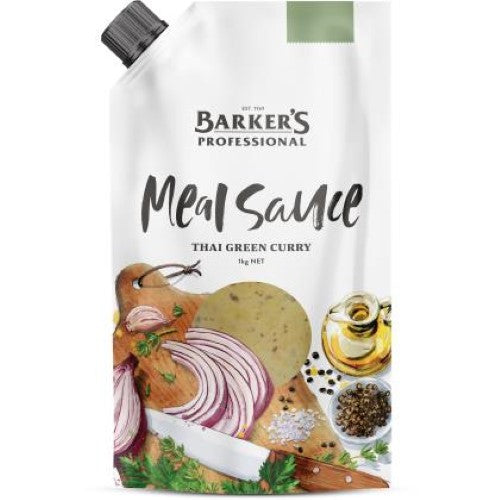 Sauce Meal Thai Green Curry - Barkers - 1KG