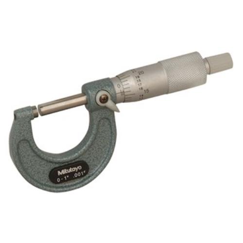 Mitutoyo Outside Micrometer 0-1" x .001"