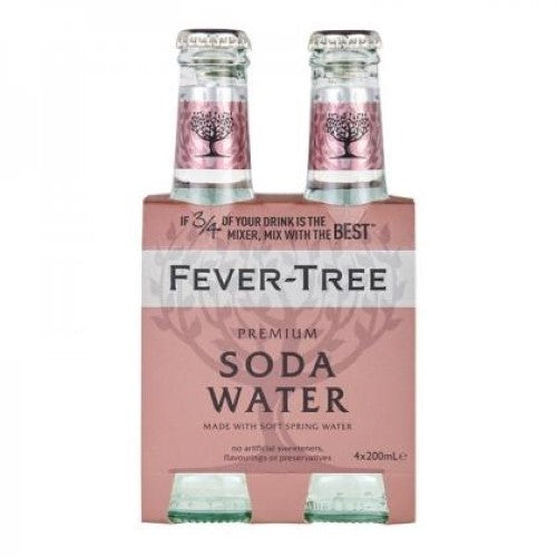 Drink Soda Water Premium 200ml - Fever Tree - 6X4PC