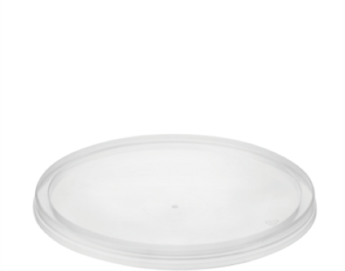 Lid Flat for Round PP Container 225-750ml (CA-MRLID) - - 50PC