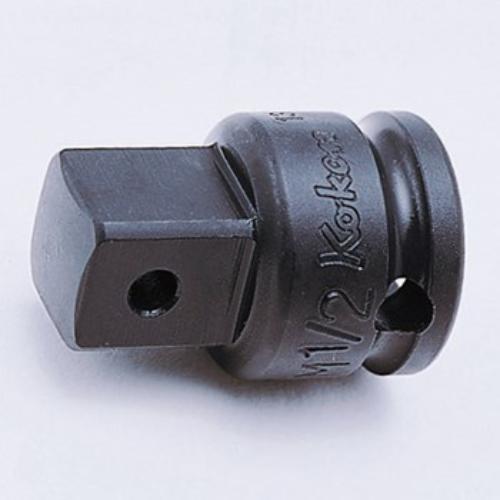 Koken 13344A Impact Adaptor 3/8"F x 1/2"M for versatile socket compatibility in mechanics and DIY projects.