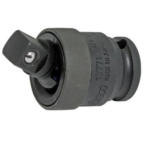 Koken 13771-B Impact Universal Joint 3/8" drive with ball retention for easy access to tight spaces in mechanical tasks.