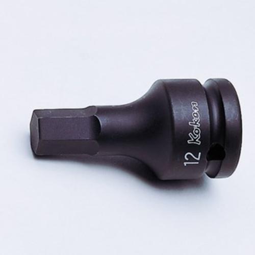 Koken 14012M-60 Impact Hex Socket 1/2" Drive 17mm, durable tool for automotive use, ideal for high-torque applications.