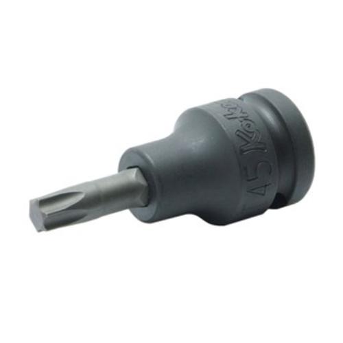 Koken 14025-60 Impact Torx Socket T27, 1/2" drive, 60mm for heavy-duty applications, ensuring secure fit and exceptional torque.