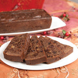 Xmas Plum Pudding Log by Melba, a 1.1KG festive delight, perfect for sharing at holiday gatherings.