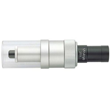 Mitutoyo Mini Microscope with 25X magnification for detailed inspections of metal surfaces and carbide inserts.