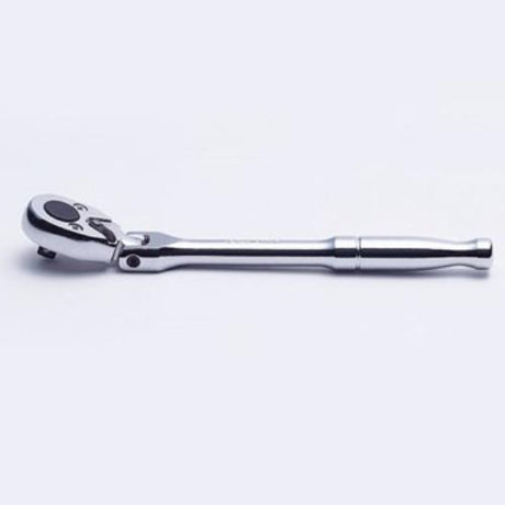 Koken 2774P 1/4" drive flexi head ratchet, 160mm, 20-teeth design for precise adjustments in tight spaces.