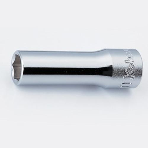 Koken 3300M 6pt deep socket, 3/8" drive, 26mm, precision-fit design, cold-forged chrome molybdenum, durable for automotive use.