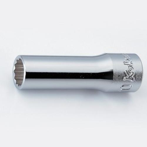 Koken 3305A Deep Socket 3/8" drive, 12pt, 13/16", made from durable chrome molybdenum, perfect for heavy-duty tasks.