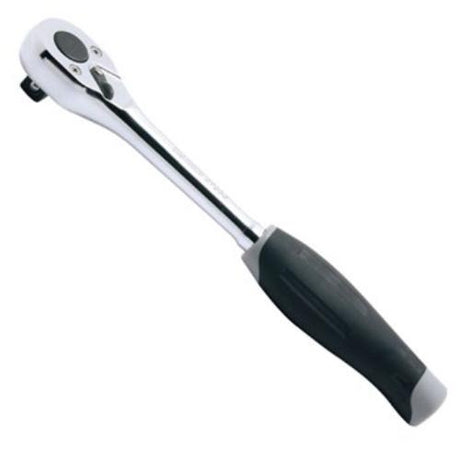 Koken 3753J Ratchet 3/8" Drive 200mm with 24 teeth, SODH system, soft handle for comfort and precision.