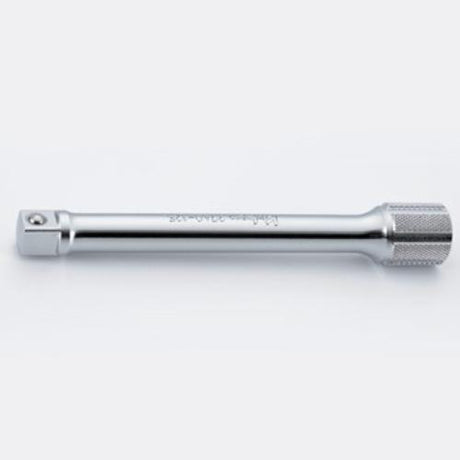 Koken 3760 3/8" drive extension bar, 150mm, features knurling for a secure grip and efficient access to tight spaces.