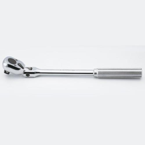 Koken 3774N Flexi Head Ratchet: 3/8" drive, 265mm length, flexible head, knurled handle for grip, 24-teeth for smooth operation.