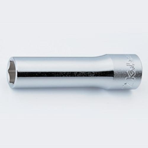 Koken 4300A 6pt deep socket 1/2" drive 5/8", made in Japan; durable chrome molybdenum with flat drive design for high torque.