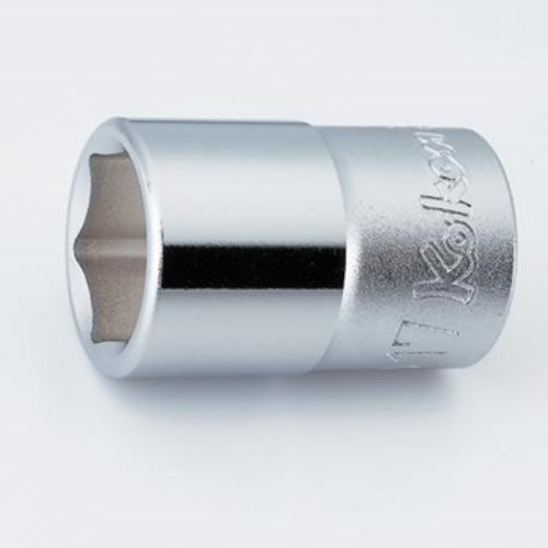 Koken 4400A 6pt 1/2" drive socket, made in Japan, featuring a durable flat drive design for optimal torque and reduced wear.