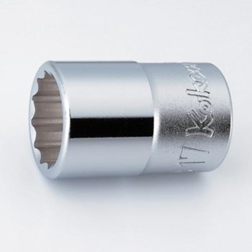 Koken 4405A 12pt 1/2" drive socket, made in Japan, featuring flat drive design for reduced wear and increased torque.