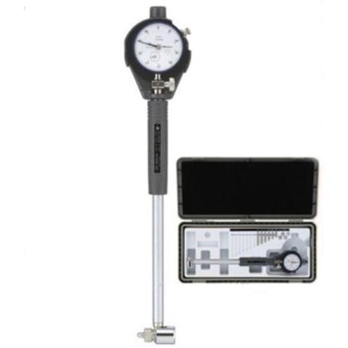 Mitutoyo Bore Gauge 18-35mm with 2109AB-10 Dial Gauge, designed for accurate internal measurements with heat-reducing grip.