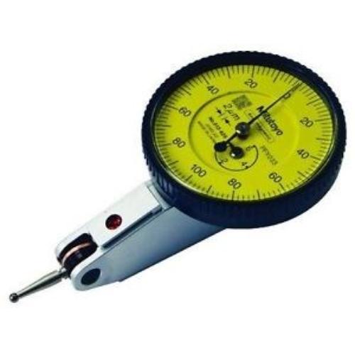 Mitutoyo Dial Test Indicator set, 0.6mm x 0.002mm, designed for precision measurements in hard-to-reach areas, with durable features.
