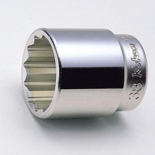 Koken 6405M 12pt socket; 3/4" drive, 23mm size, crafted for durability and optimal torque transfer.