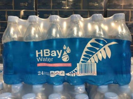 Refreshing Hbay Water in 500ml bottles, sourced from New Zealand's pristine landscapes for pure, natural hydration.