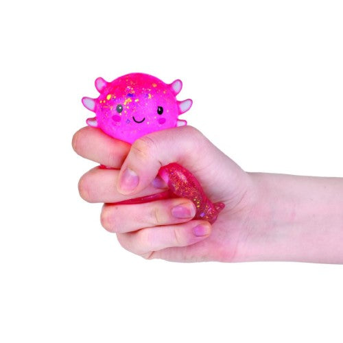 Squishy Glitter Axolotl (Set of 12 Assorted)