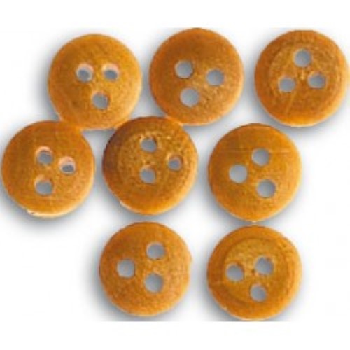 Wooden Ship Kit Fitting - Dead Eye 7mm (Pack of 18)