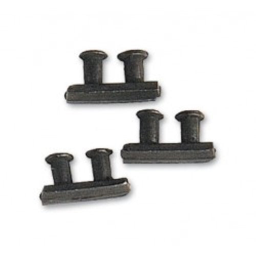 Wooden ship kit fittings, 8mm bitts in a pack of 4, perfect for enhancing model ship authenticity and durability.