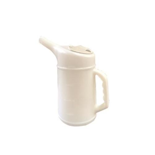 Ergonomic 2-litre plastic oil can pourer for easy, precise dispensing; perfect for home and industrial use.