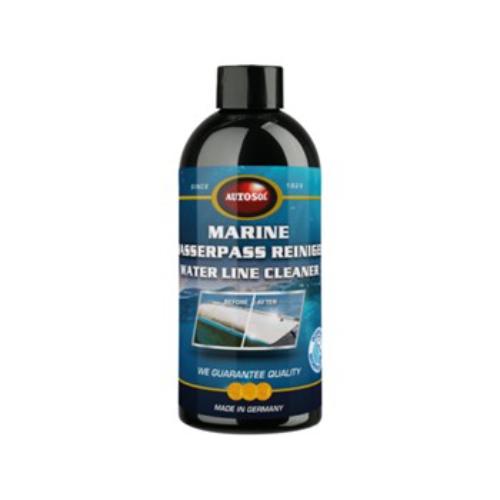 Autosol Water Line Cleaner 500ml: a powerful, ocean-safe cleaner for restoring boat waterlines, removing stains and algae effectively.