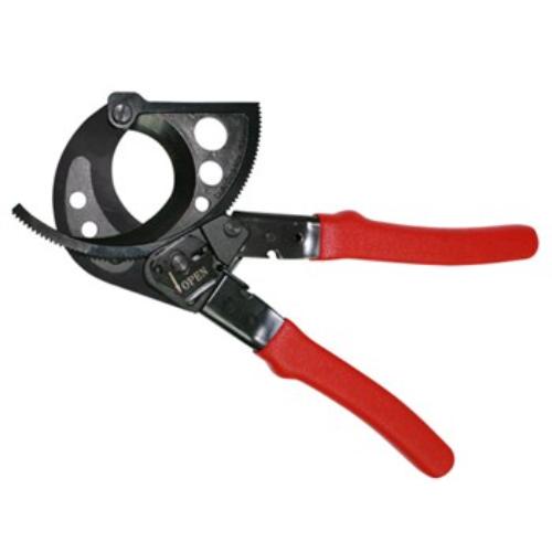 Alt text: Hanlong HT-535A Ratcheting Cable Cutter for clean cuts in cables up to 53mm, ideal for heavy-duty electrical work.
