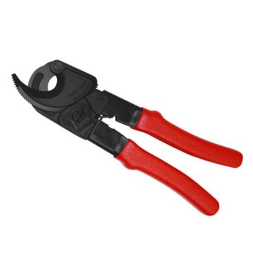 Hanlong HT-535 Ratcheting Cable Cutter designed for cutting cables up to 32mm, featuring heavy-duty blades and a quick-release mechanism.