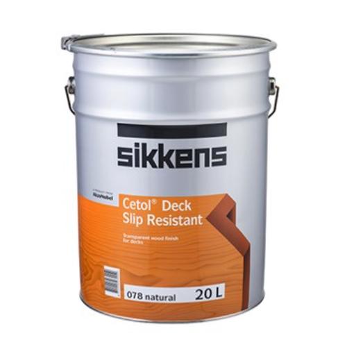 Sikkens Cetol Deck Natural 20L: premium translucent topcoat for timber decks offering beauty, protection, and easy application.