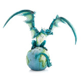 Ornament - Earth Dragon and Globe Figurine (28cm)