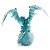 Ornament - Earth Dragon and Globe Figurine (28cm)