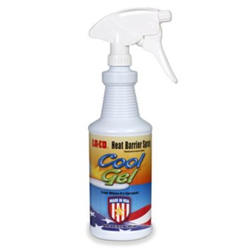 LA-CO Cool Gel Heat Barrier Spray, a non-toxic gel that prevents heat damage during soldering, brazing, and welding.