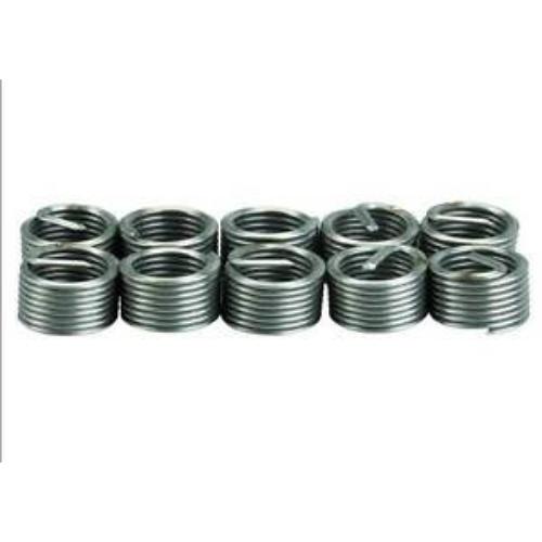 Helicoil M10 x 1.5 long thread inserts, stainless steel for durable repair, pack of 10.