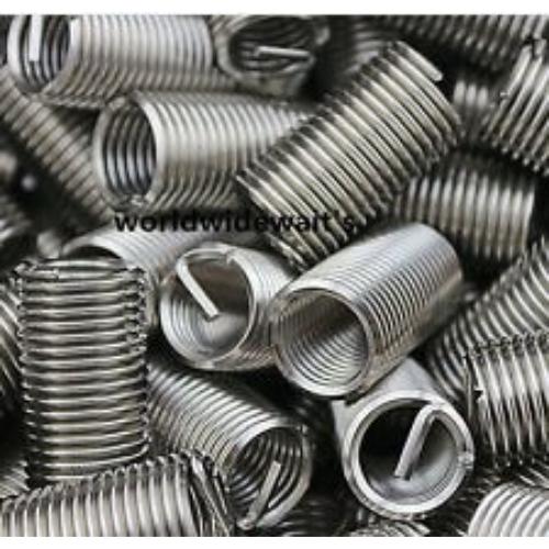 Helicoil Thread Insert M16 x 2.0 x 1.5D Long, pack of 10, for durable thread repair with high-grade stainless steel strength.