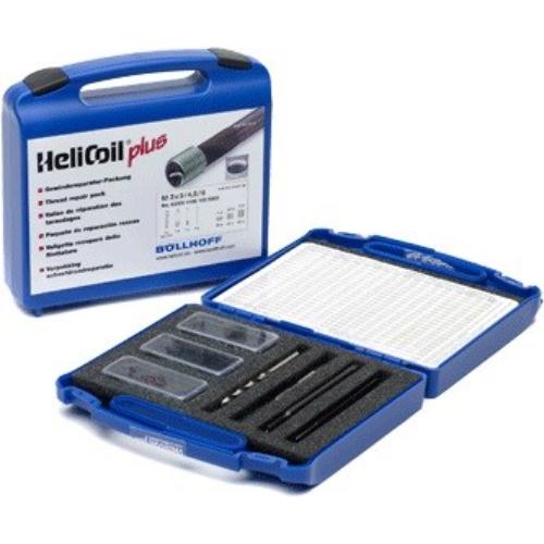 Helicoil Plus Thread Repair Kit M2 x 0.4mm for efficient repair of damaged threads with precision tools and 20 durable inserts.