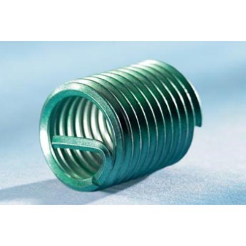 Helicoil Plus Thread Insert M4 x 0.7 x 1.5D pack of 20, designed for repairing damaged threads with durable stainless steel.