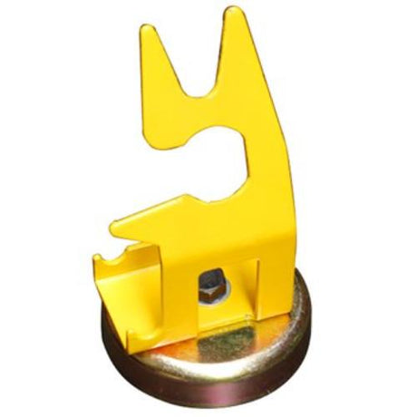 Strong Hand MIG/TIG Gun Holder with accessory plate, designed for organized workspace and easy access to welding tools.