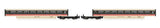 Hornby BR Class 370 Advanced Passenger Train model featuring 2-car Trailer Second coaches, embodying British rail innovation.
