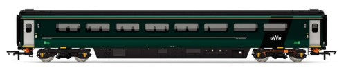 Hornby GWR Mk3 Sliding Door (TS) model showcasing British rail innovation with detailed design for collectors and railway enthusiasts.