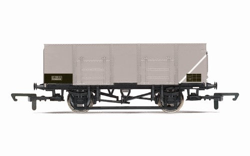Hornby Trains 21T Coal Wagon P200781 model, representing British Railways Era 4, perfect for enhancing railway scenes.