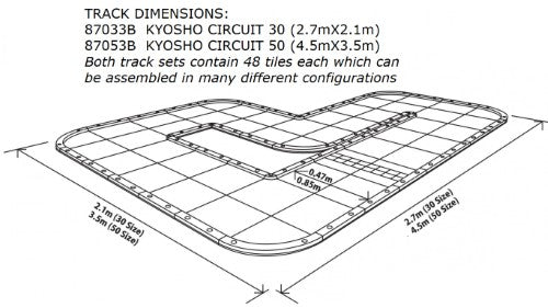 Kyosho - Mini Z Circuit 30 Starter (Pack of 48)