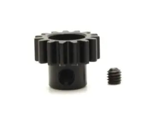 Kyosho 14T pinion gear, 1.0M pitch, 5mm shaft, designed for optimal performance in RC vehicles.