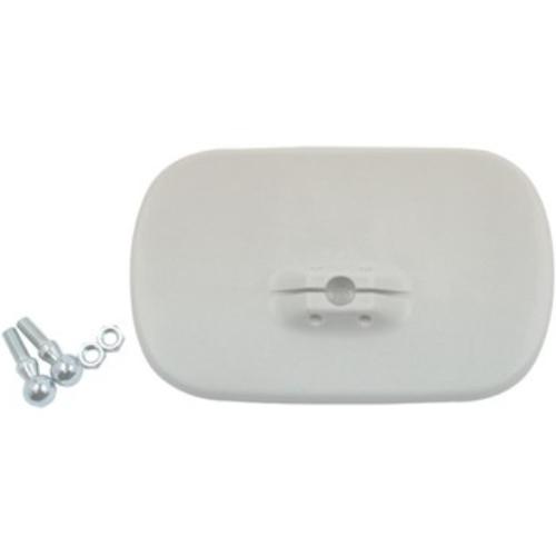 THM TH1665 Truck Mirror for Toyota, 210x130mm flat design, 16mm ball mount for improved visibility and safety.