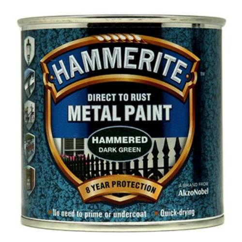Hammerite Hammered 250ml Dark Green