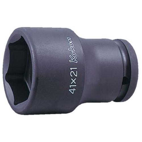 Koken PW6 Thin Walled Rear Wheel Nut Socket, 3/4" drive, 41x21mm, designed for efficient access to tight spaces for wheel nut tasks.