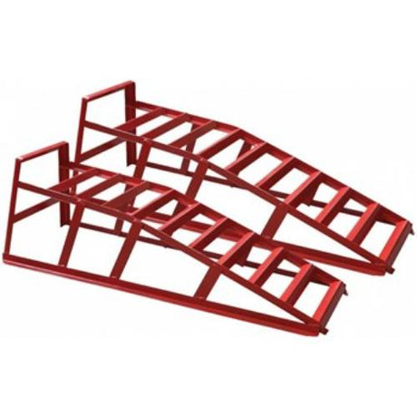 Wayco Car Ramp set for vehicles up to 2 tons, featuring durable design for safe undercarriage access, 840mm long, 200mm high.
