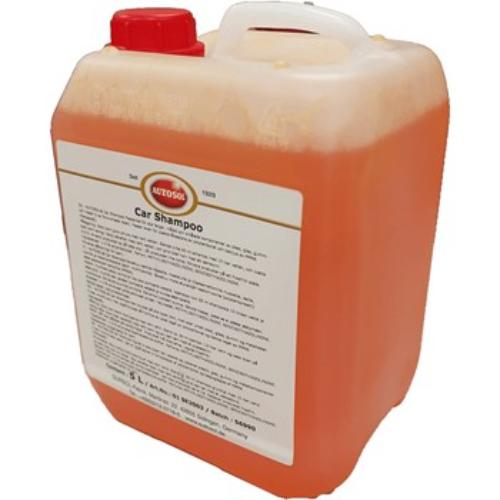 Autosol Auto Shampoo 5L: Eco-friendly car wash solution for all surfaces, pH-neutral, strong yet gentle, with a fresh scent.